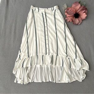 Sancia The Basia Stripe Skirt Size Small
